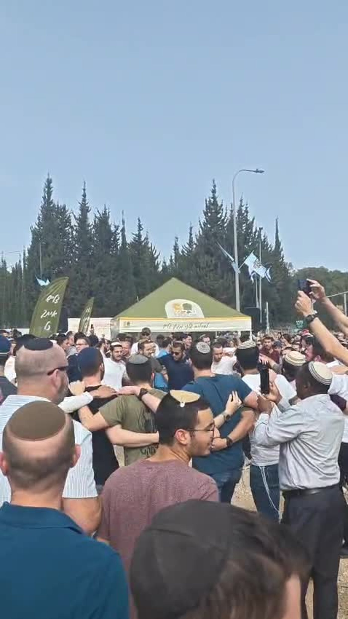 גיוס ישיבות ההסדר בבקום.