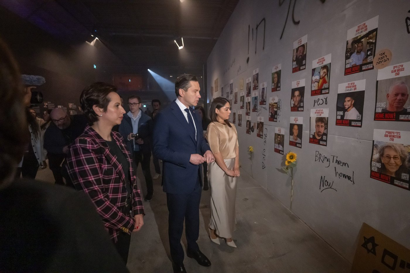 המועמד לראשות הממשלה הגיע למיצג הנובה: "עומד לצד ישראל"