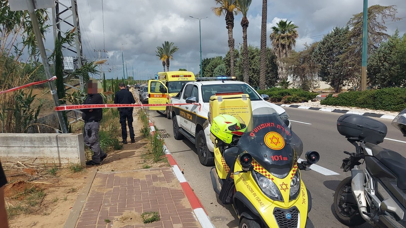 רכב אופנוע נהרג בתאונת דרכים עם רכב בנס ציונה