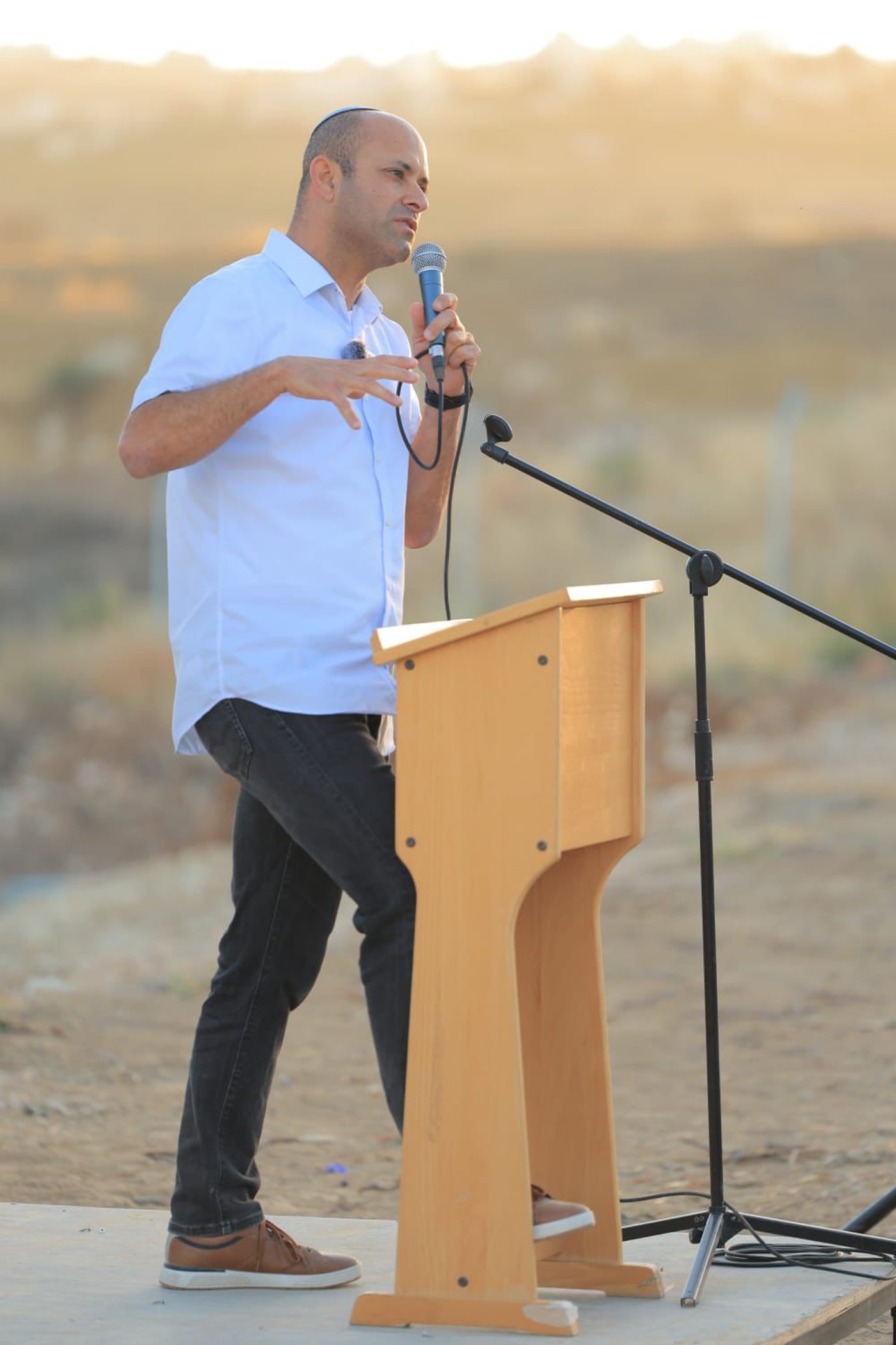 ראש מועצת הר חברון אלירם אזולאי (קרדיט: הודיה נתן)