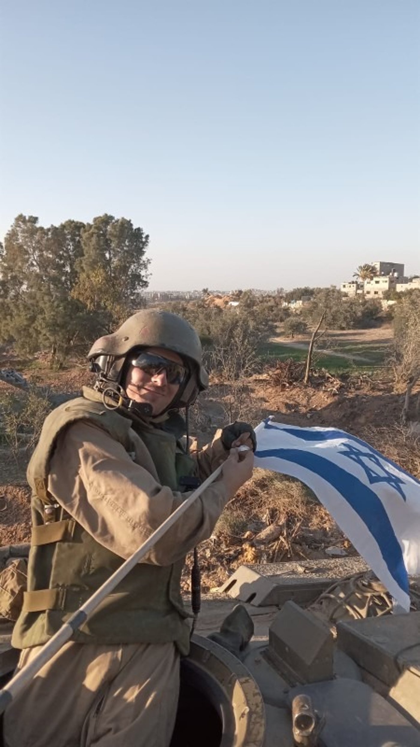 אליסף כהן בלחימה בעזה.
