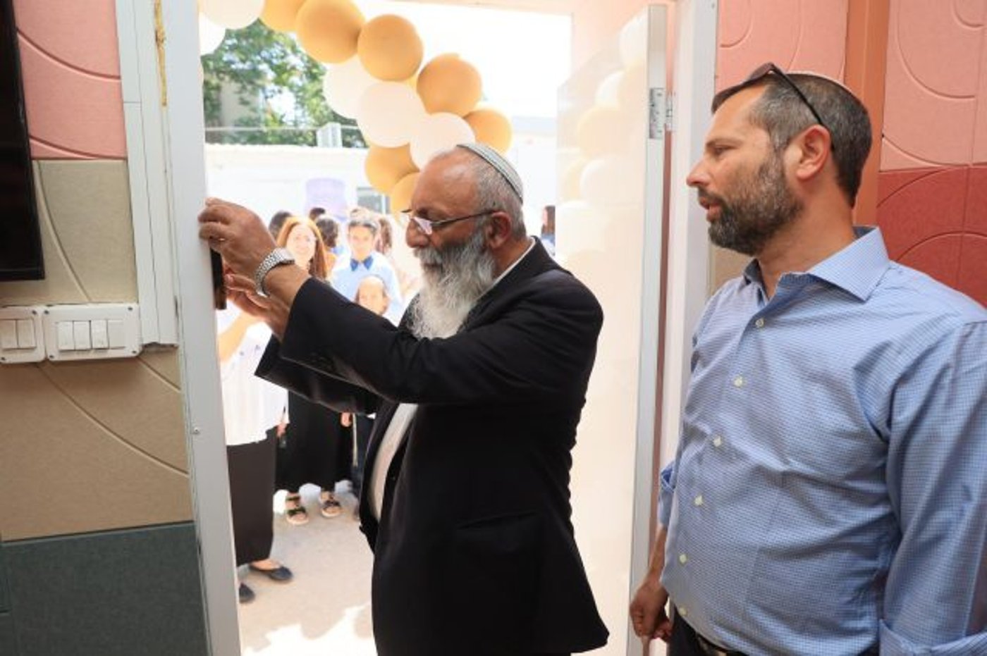 לזכר שני החללים: בית מדרש וספרייה נחנכו בבנימין