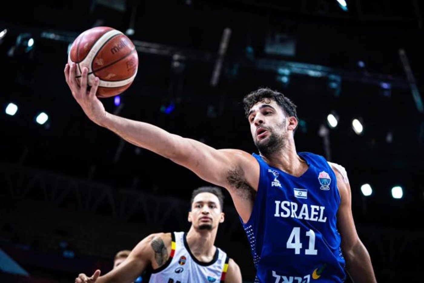 תומר גינת נגד בלגה, הקפטן היה מצויין (באדיבות fiba)