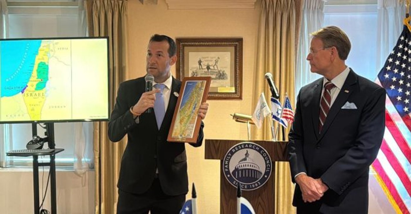 יוסי דגן בפגישות בוושינגטון למען הריבונות: "זמן לניצחון"