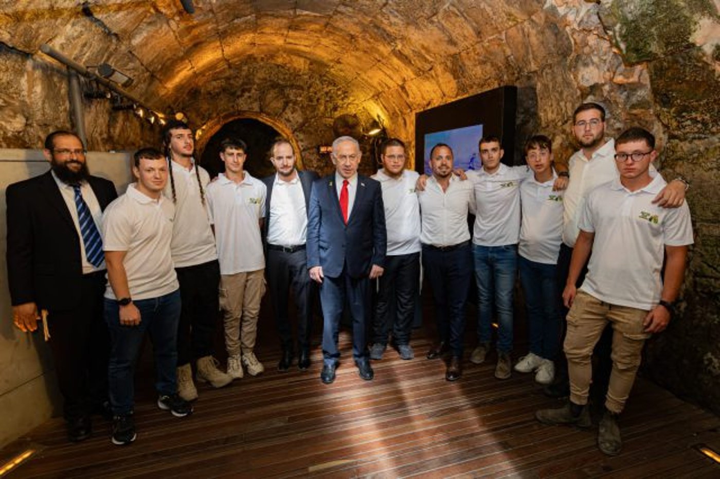 נתניהו בטקס פתיחת רשת המכינות החרדית |