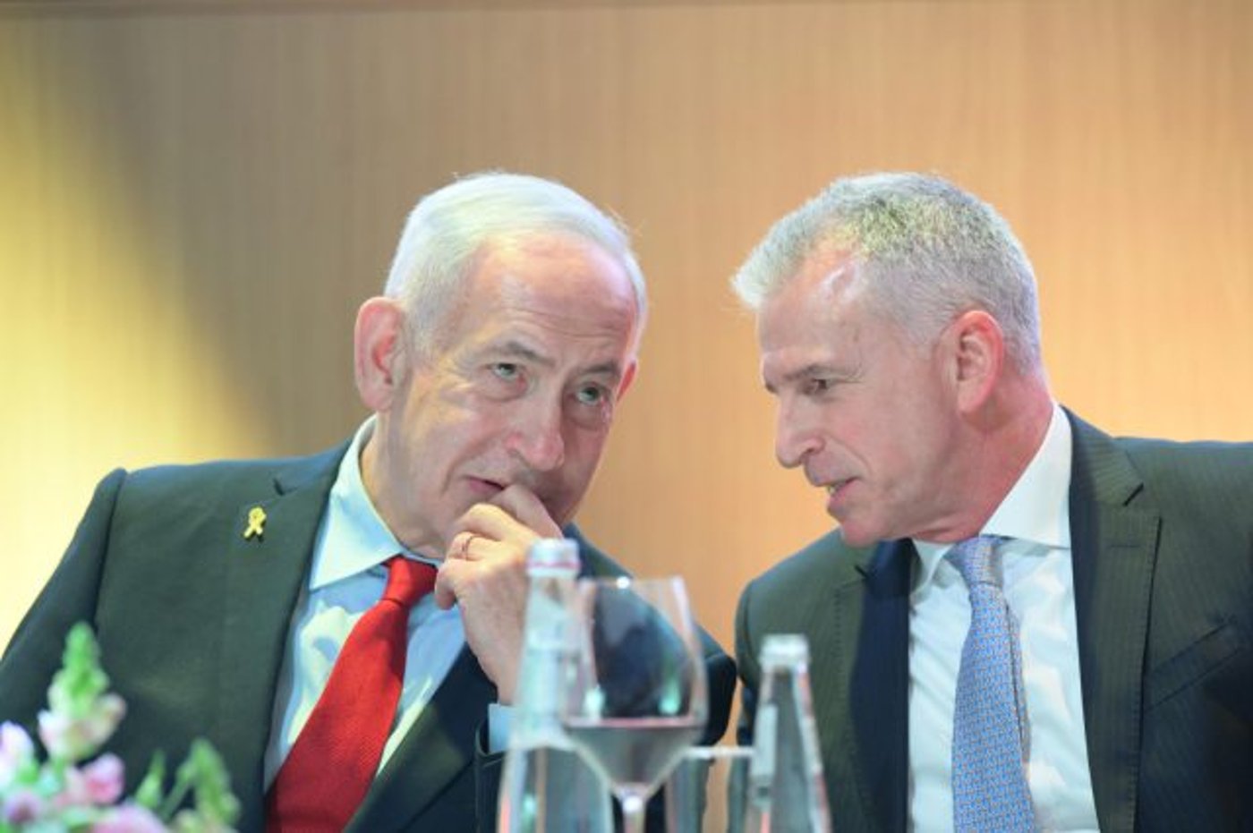 נתניהו וברנע בטקס אמש.