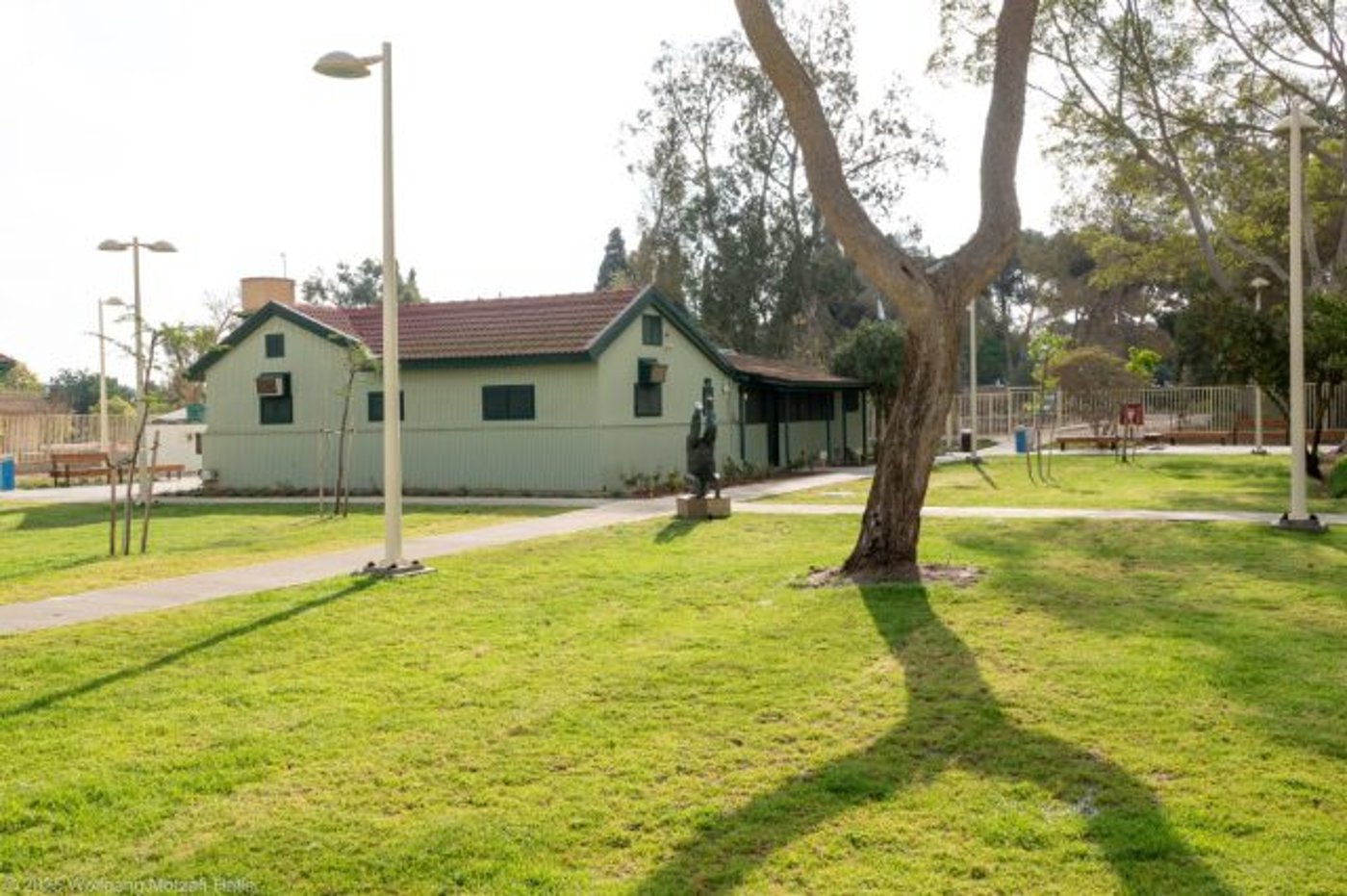 שחזור צריף בן גוריון (צילום וולפגנג מוצאפי הלר)