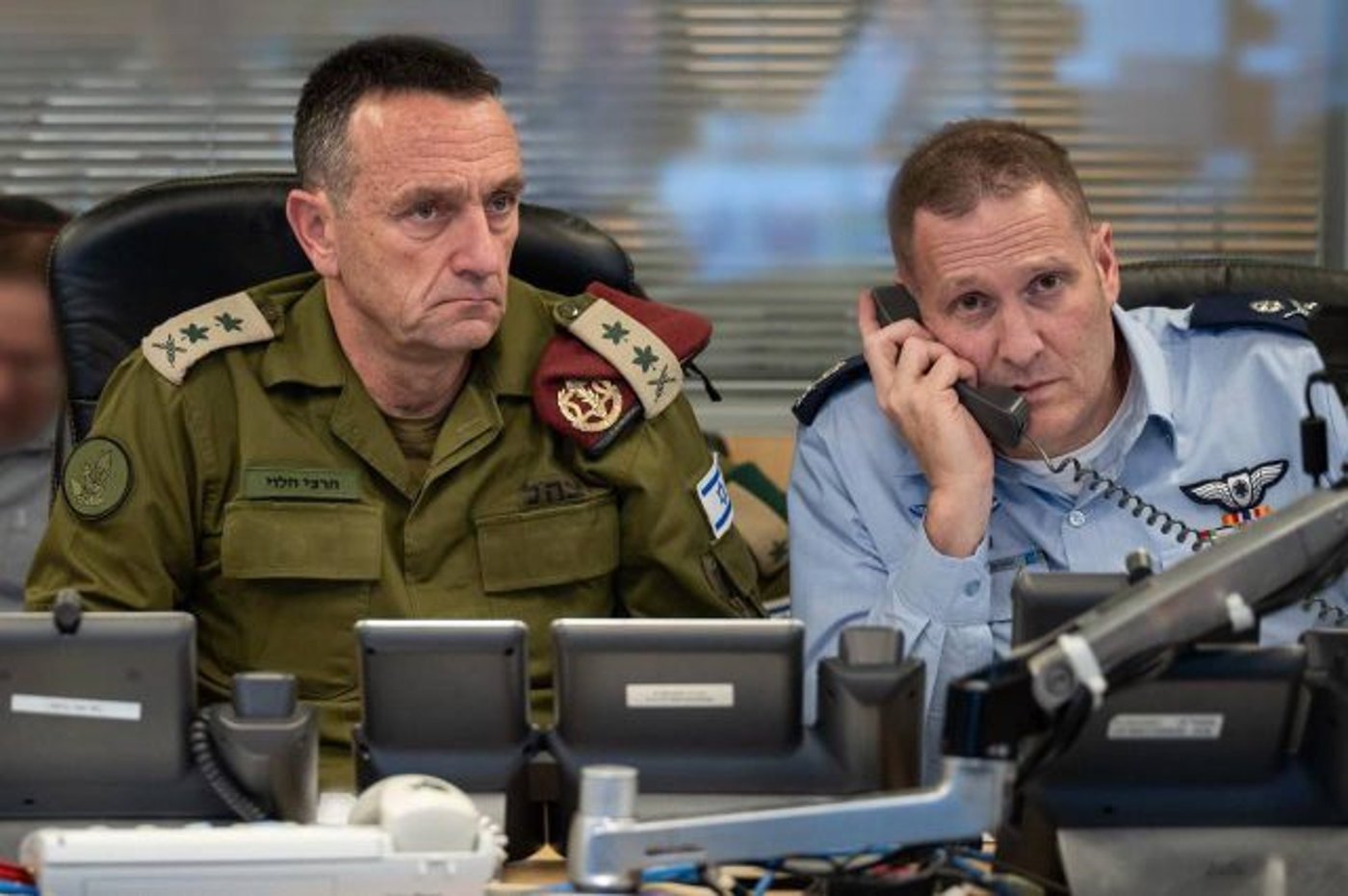הרמטכ"ל הקודם הרצי הלוי בתכנון המבצע |