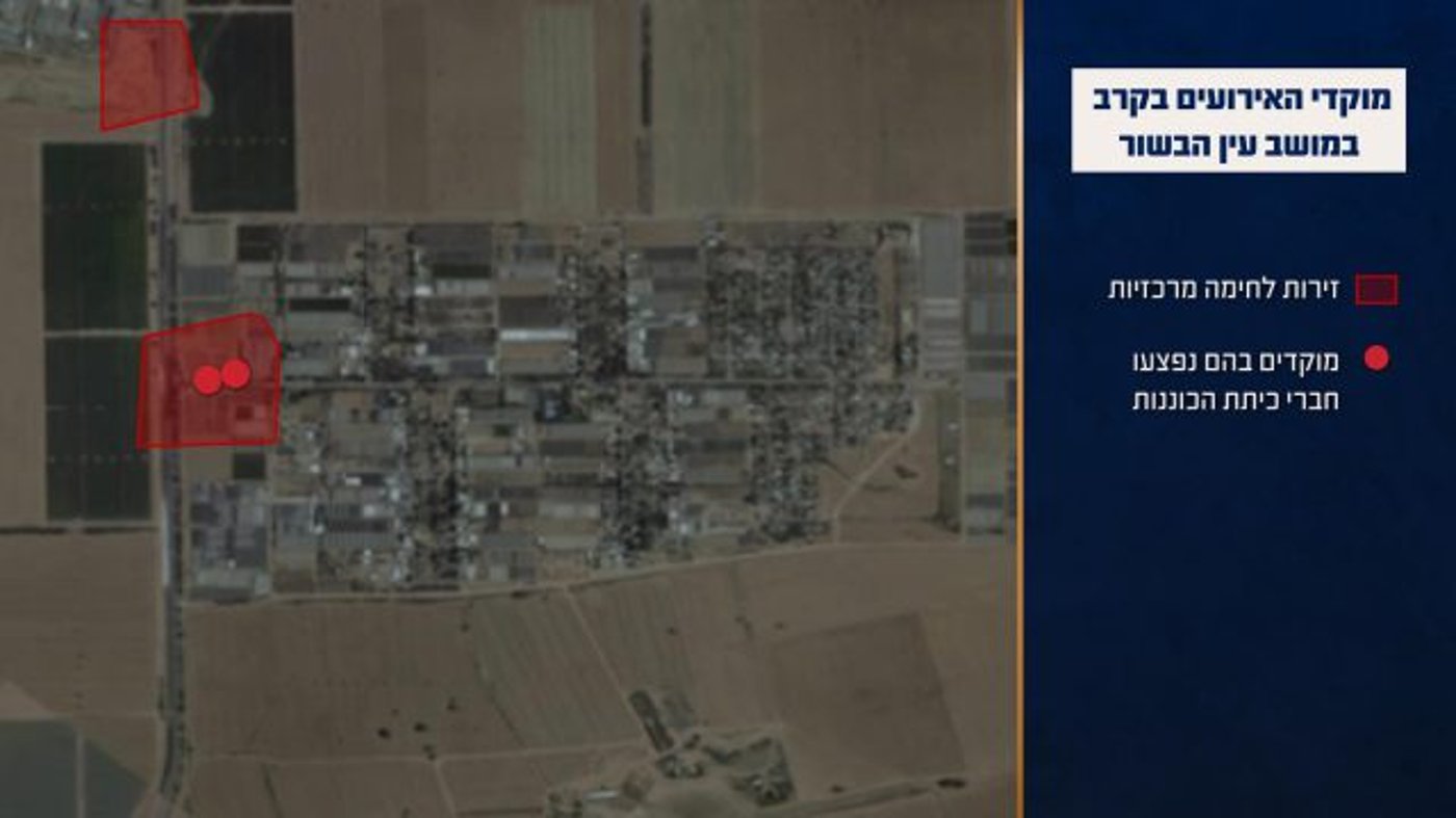 מפת הקרב בעין הבשור