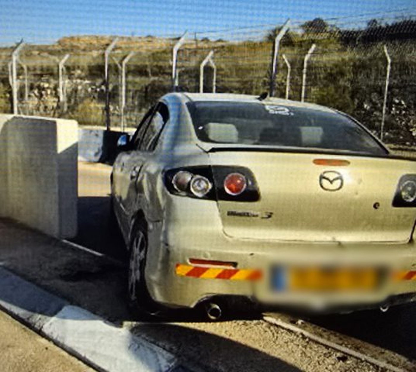 זירת הפיגוע |
