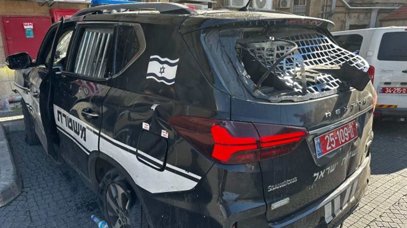 ניידת נוספת שנהרסה |