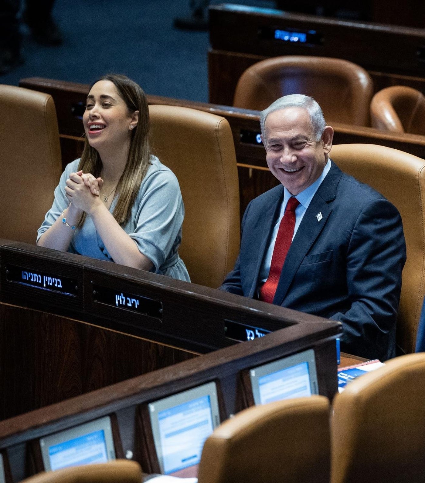 מאי גולן וראש הממשלה נתניהו