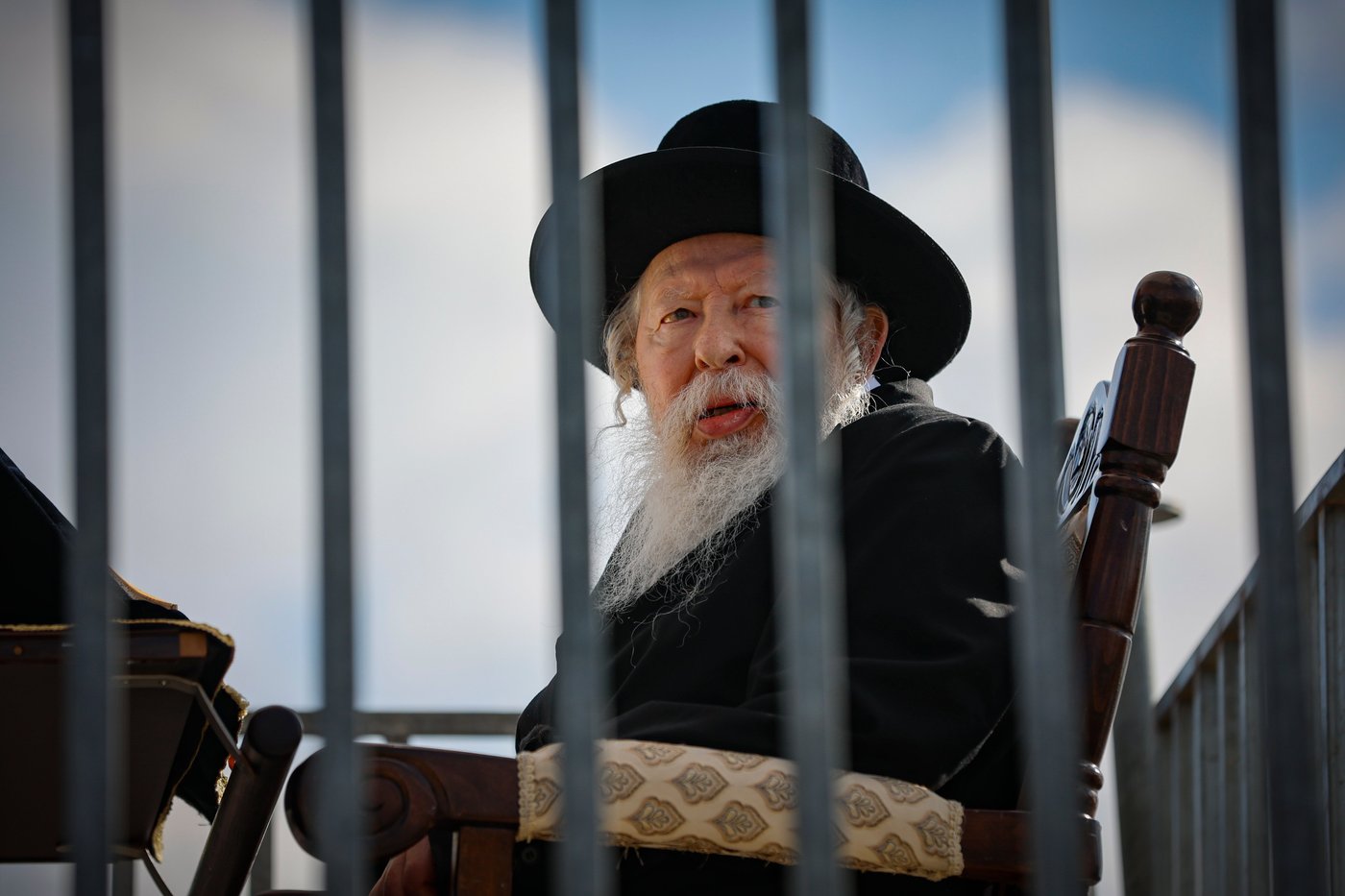 האדמו"ר מגור בכניסה לכלא 10