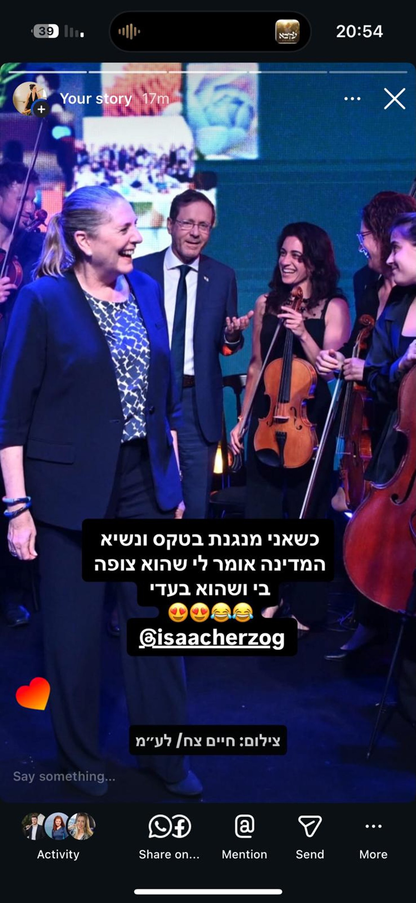 הרצוג אוהב חתונמי