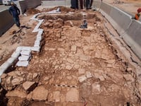 רשות הרבים: קטע דרך בן כ-1,800 שנה נחשף בירושלים