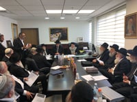 הרבנים הראשיים ורבנים סרוגים נגד ועדת ניסים