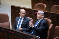 בנט ונתניהו בימים אחרים