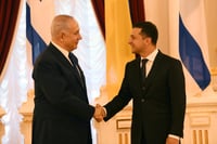 נתניהו לנשיא אוקראינה: "נפעל להסכם סחר חופשי"