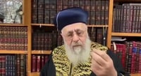 אחרי הסערה| הרב הראשי מבהיר:למי באמת התכוונתי?