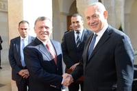 בצל המתיחות: נתניהו נפגש עם המלך עבדאללה בירדן