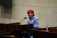 תהלה פרידמן דומעת בנאום בכורה: "נגזר עלינו לחיות יחד"