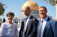 יהודה גליק, אמיר אוחנה ושולי מועלם בהר