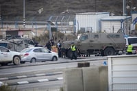 שני פצועים בפיגוע דריסה בצומת תפוח; המחבל נוטרל