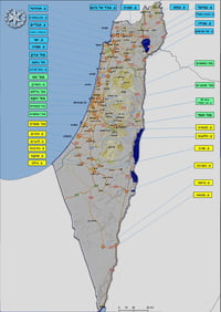 מפת המחסומים המלאה