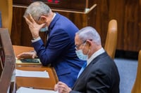 גנץ ונתניהו בהתנגשויות שאחרי האחדות