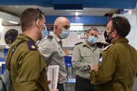 צוות רפואי צבאי יתגבר מחלקת קורונה בבית חולים