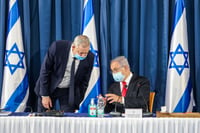נתניהו וגנץ
