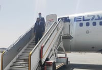 לראשונה מזה 13 שנה: שר החוץ הגיע לביקור במצרים