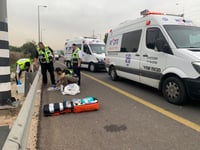 רוכב אופניים חשמליים צעיר נהרג בתאונה קטלנית