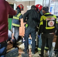 טכנאי מעליות נפצע אנוש בתאונת עבודה בירושלים