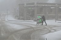 אלפיס הגיעה: שלג יורד בירושלים, בנימין וגוש עציון