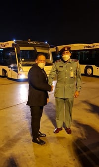 ביקור עבודה היסטורי של המפכ"ל באיחוד האמירויות