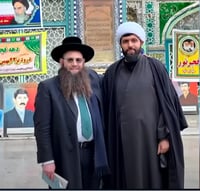 מדבר עברית ללא חשש: הרב הישראלי שביקר בטהרן