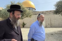 תנחומים בהר: שלמה נאמן קם מהשבעה – להר הבית