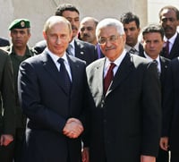 פוטין שוחח עם אבו מאזן על המלחמה באוקראינה