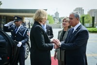 נשיאת הבונדסטאג בכנסת: "האחריות שלנו אינה פגה"