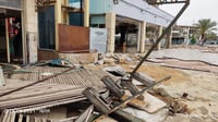 נזקי מזג האוויר: הרס וחורבן בטיילת בטבריה. צפו בתיעוד