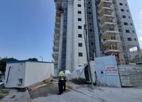 מכולה קרסה באתר בנייה בטירת הכרמל: 2 הרוגים