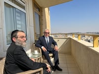 תיעוד של אחד מפגישות נתניהו וגפני