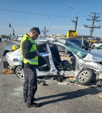 8 פצועים בתאונה סמוך לכפר קרע, בהם אחד קשה