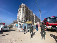 קריסת הפיגומים. המשטרה סגרה את אתר הבנייה