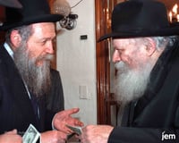 צפו בתיעוד: כשהרב דרוקמן פגש את הרבי מליובאוויטש
