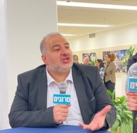 עבאס על הרב דרוקמן: 'מצאתי אדם מקשיב ומכבד'