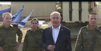 נתניהו בבסיס הגנה אווירית: 'מי שבא לפגוע בנו דמו בראשו'