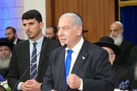 צפו: "נאום העצים" של נתניהו בישיבת 'מרכז הרב'