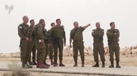 תחקיר הפיגוע בדרום: בכירים בצה"ל הגיעו לקהיר